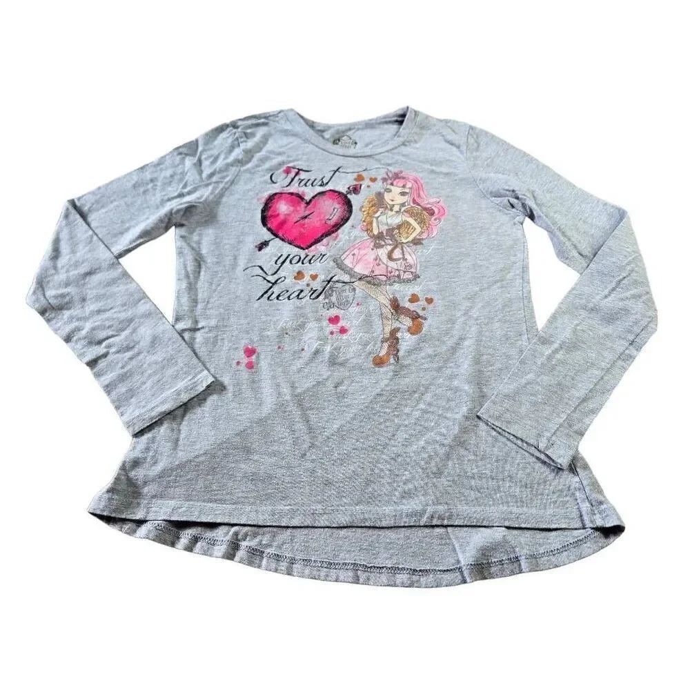 Ever After High Girl shirt XL Longsleeve. Trust your heart